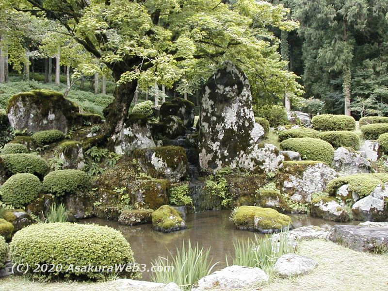 一乗谷諏訪館跡庭園